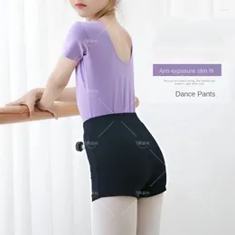 Stage Wear Girls' Ballet Shorts Practise Three Part With Flat Angle
