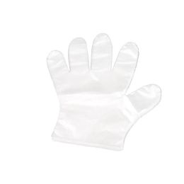 Gloves 100PCS/LOT Ecofriendly Disposable Gloves PE Garden Household Restaurant BBQ Plastic Multifuctional Gloves Food
