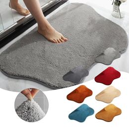 Carpets Multipurpose Cloud-Shape Plush Door Mat Fast Absorption Entrance For Indoor Outdoor Decor