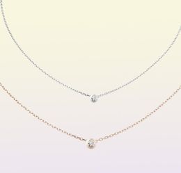 Designer Jewelry Diamants Legers Pendant Necklaces Diamond D039amour Love Necklace for Women Girls Collier Bijoux Femme Brand J9902735