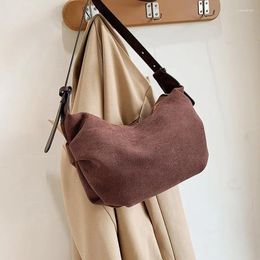 Shoulder Bags 2024 Fashion Messenger Bag Women Suede Handbag Large Capacity Women's Tote Shopping