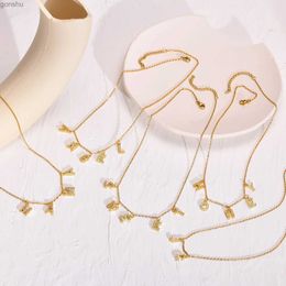 Hänge halsband anpassade originalnamn halsband hänge för kvinnor personliga 1-9 brev födelsedagspresent till hustru mor och flickvänwx