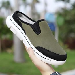 Slippers Fashion Shoes For Men And Women Light Breathable Couple Half Outdoor Casual Designer Summer Big Size 4