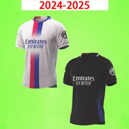 2024 2025 Soccer Jerseys OL FAIVRE LYON CHERKI TOKO EKAMBI home away uniform 24 25 AOUAR football shirts