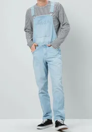 Men's Jeans Jumpsuits Fashion Demin Overalls Summer Casual Bib Male Plus Size Suspender Long Pants