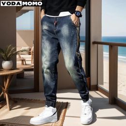 Men's Jeans Mens Pants Fashion Pockets Desinger Loose Fit Baggy Men Stretch Retro Streetwear Relaxed Tapered Y2k