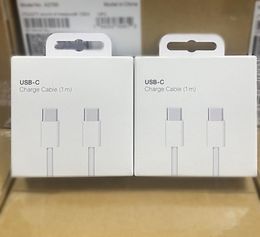 Quick Charging 60W 3A 1M 2M 6FT C to C PD USB C to USB-C Cable Type c Cables For Samsung S20 S23 S24 Note 10 20 Htc LG Android phone 15 15pro