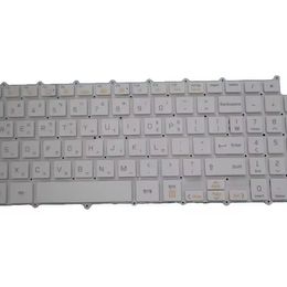 Laptop Keyboard For LG 17Z90N 17Z90N-V.AA5D AA5G 17Z90N-V.AA72A1 AA72A8 17Z90N-V.A73J1 17Z90N-V.AA75A3 AA75 Korea KR White