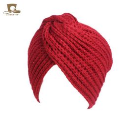 Female Warm Soft Knitted Hats Ladies Bonnet Baggy Slouchy Beanie Slouchy Beanie Gifts Top Quality Casual Cap New Brand2529943