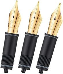 3 PCS Asvine Fountain Pen Replaced Nibs EF/F/M Nib for Asvine V169 P20 P30 and V126 NOT Fit P36 240417