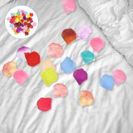 Decorative Flowers 10 Packs Wedding Room And Bed Atmosphere Decoration Supplies Flower Vase Petals Simulation For Decorate