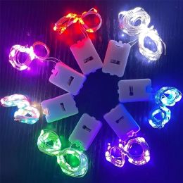 Decorations LED Light Strings Battery Powered Flashing Fairy Lights Wedding Christmas Party Gift Decorations Outdoor Garden Garland Lights