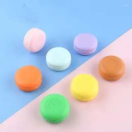 Storage Bottles 50pcs 5g 10g Pink Purple Blue Yellow Brown Green Orange Macaron Lip Container Cosmetics Jar Lotion Bottle Face Cream