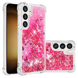 Phone Cases For Samsung Galaxy A35 A55 M55 S24 S23 FE A15 A05 A05S A25 A24 A14 4G 5G Ultra Plus Liquid Quicksand Case