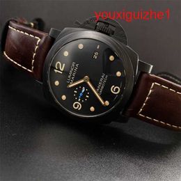 Nice Wrist Watch Panerai LUMINOR Series Swiss Men's Automatic Mechanical Luxury Watch Sports Tough Watch Large Diameter PAM00661 44mm Diameter