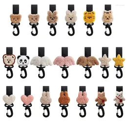 Stroller Parts Pram Pet Cart Hook Baby Hooks Strap With Clip For Hanging Diaper Bag Shopping Bags Multipurpose