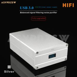 Amplifier SPUSB HIFI USB 3.0 Balanced signal filter noise purifier Builtin 25W DC 5V/3A Linear power supply