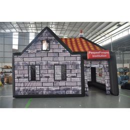 small oxford inflatable Irish pub,portable mobile pubs bar tent for night club party decoration