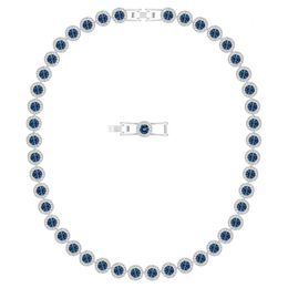 Swarovski Necklace Designer Women Women Original qualità collane a ciondolo Angelic Brillian e alla moda Collana a catena da tennis a diamante full per donne che usano elementi