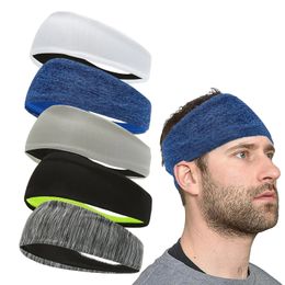 5pcs Women Men Cycling Fashion Non Slip Soft Sports Headband Elastic Gym Hairband Basketball Stretchy Yoga Sweatband For Running 240409