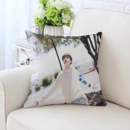 Pillow 45x45cm Cover J-HOPES Fan Gift Double-sided Printed Sofa Decoration Chair Waist Car