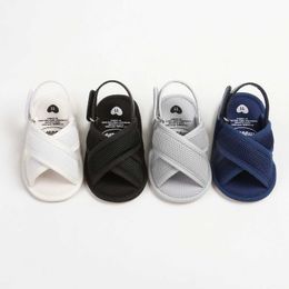 Sandals Casual Solid Color Mesh Open Toe Sandals For Baby Boys Breathable Lightweight Sandals For Indoor Outdoor Beach Summer