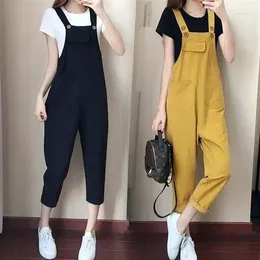 Women's Pants 2024 Summer Sexy Solid Women Jumpsuit Playsuit Casual Overall Sleeveless Backless Knotted Dungarees Versatile YC82