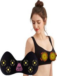 Other Massage Items USB Rechargeable Breast Massager Vibrating Compress Comfortable And Seamless Washable Bra Beauty Instrument 224438502
