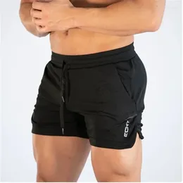 Men's Shorts Fitness Sports Man Summer Gyms Workout Male Breathable Mesh Quick Dry Beach Short Pants Men Sportswear