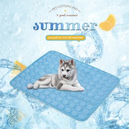 Dog Cooling Mat Summer Pet Cold Bed Large For Small Big Dogs Accessories Cat Durable Blanket Sofa Ice Pad 240507
