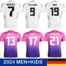 24 25 MUSIALA HAVERTZ MUSIALA KROOS WIRTZ Soccer Jersey 2024 Euro Cup National Team Football Fans Shirt 2025 Men Kids Kit Home Away GNABRY HENRICHS KIMMICH