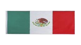 Mexican flag 3x5FT 150x90cm Polyester Printing Indoor Outdoor Sports National Flag With Brass Grommets 6515813