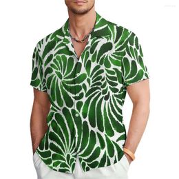 Men's Casual Shirts 3D Short Sleeved Shirt With Various Colour Patterns High-definition Printing Trendy And Loose Fitting