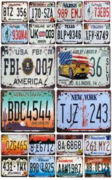 2021 New Fashion Car Licence Plates Store Bar Wall Decoration Tin Sign Vintage Metal Sign Home Wall Decor Painting Plaques Garage 7286410