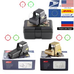 Optics 551 552 553 558 Red Green Dot Holographic Sight Hunting Red Dot Reflex Sight with 20mm Mount