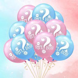 Party Decoration 12pcs 12 Inch Boy Or Girl Latex Balloon Gender Reveal Decorations Globos Blue & Pink