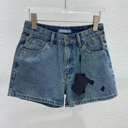 Women's Shorts shorts designer clothes for women denim shorts skirt triangular letter women clothing summer hip skirts