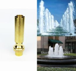 34quot 1quot 15quot Brass AirBlended Bubbling Jet Fountain Nozzles Spray Head For Garden Pond3293986