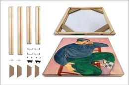 Solid Wood Picture Frame Painting Factory Provides Wall DIY Framed 60x50 50x40 40x30 CM 2112224900090