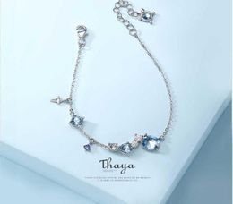 Thaya 925 silver Jewellery bracelets High quality Twelve Constellations Nebula Bracelets For Girls Elegant Special Jewellery CX2007024907107