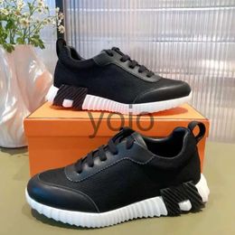 Luxury Men casual shoes Bouncing Sneakers Technical sports sneaker Suede Goatskin Light sole Trainers Italy Brands Mens Casual Walking Size38-45