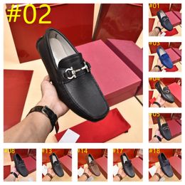 70 Model Fashion Italian Designer Loafers Dress Shoes Luxury Men Patent Leather Oxford for Formal Mariage Wedding Trendy size 38-46