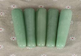 Magic Wand PC 11CM Green Aventurine Stone Massage Roller Pleasure Wands Face Care Tool for Women Massage Relaxation2485620