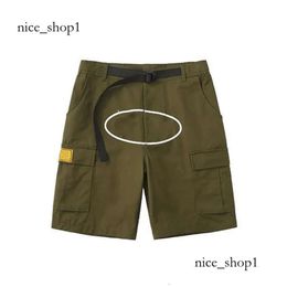 Cortezs Short Men's Shorts Mens Cargo Shorts Summer Cropped Pants Streetwears Clothing Quick Drying Multi Pocket Skateboarding Demon Printed Sweatpants 329