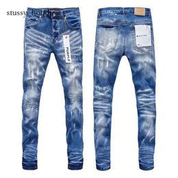 Designer Mens Purple Jeans Denim Trousers Mens Jeans Shorts Jean Men Pants Straight Design Retro Streetwear Purple Brand Jeans Short 6181