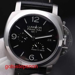 Fashion Wrist Watch Panerai LUMINOR Series PAM00321 Automatic Mechanical Mens Watch 44mm Gauge Watch Clock Power Reserve Display