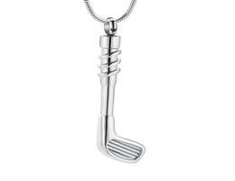 Pendant Necklaces Cremation Clubs Jewelry For Ashes Urn Necklace Keepsake 316L Stainless Steel MemorialPendant6588746