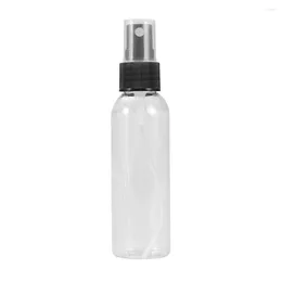 Storage Bottles 60ML Clear Mist Spray Bottle Portable Refillable Sprayer For Travel Cleaning Essential Oils ( Transparent Perfume