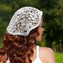 Bridal Veils Floral Pattern Veil Sun Protection Hijab Scarf Ladies Muslim Head Covering Shawl Wedding Decoration