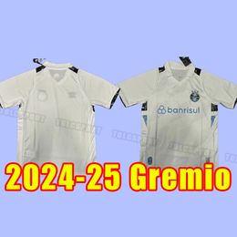 2024 2025 Gremio Soccer Jerseys ELKESON FERREIRA GEROMEL LEIVA CAMPAZ DIEGO SOUZA KANNEMANN 24 25 football home men kids